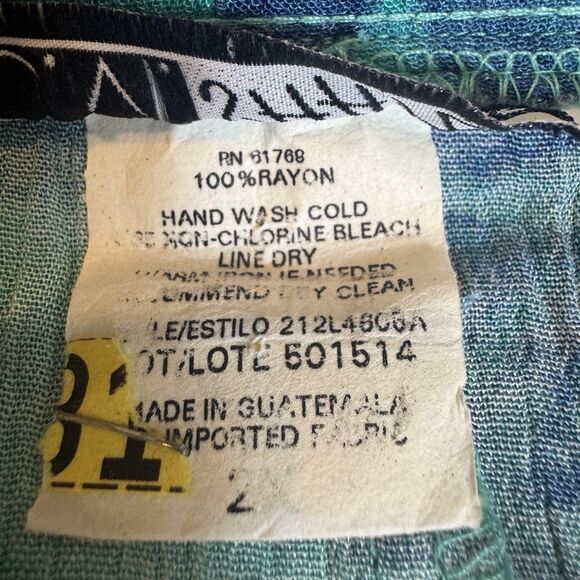 Vintage CM Shapes Midi Maxi Skirt 2X Floral Fairy Whimsical Gypsy Boho Slits - Picture 7 of 7